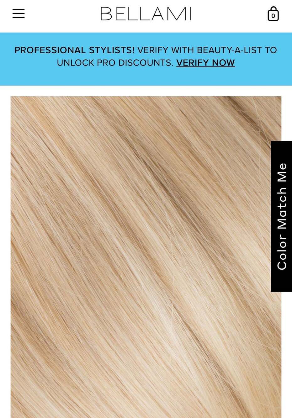 BELLAMI Professional Straight Flex Weft 16" 120g Hair Extensions - Dirty Blonde/